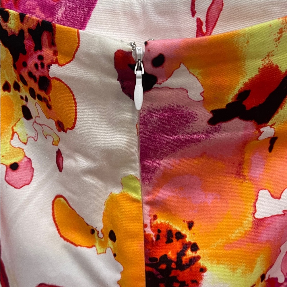 Worthington Floral Print Women's Skirt size 20w - Picture 3 of 6